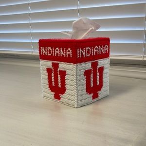 Indiana University Handmade Tissue Box Cover